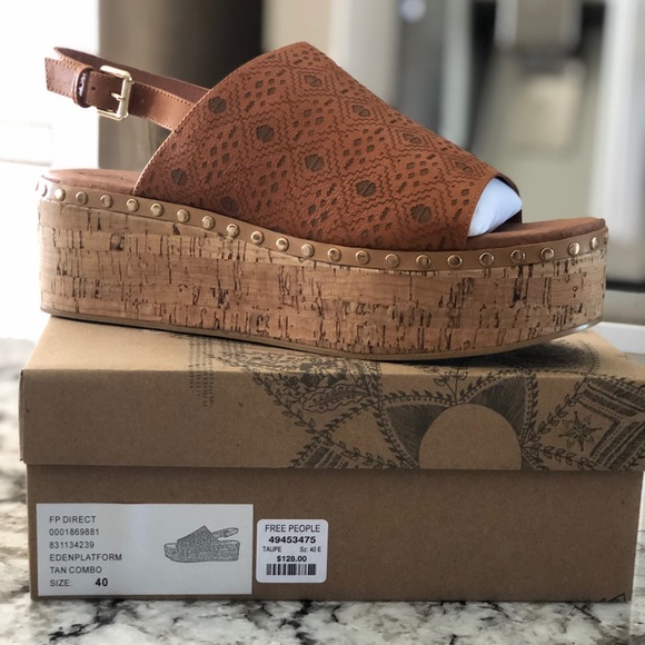 Free People Shoes - NWB Free People Eden Platform Sandal-Size 40